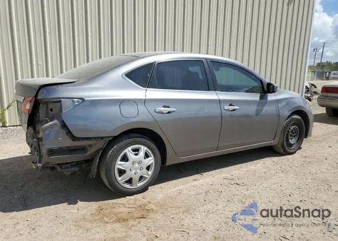 2015 Nissan Sentra S z USA, uszkodzony, nr VIN 3N1AB7AP0FY283651